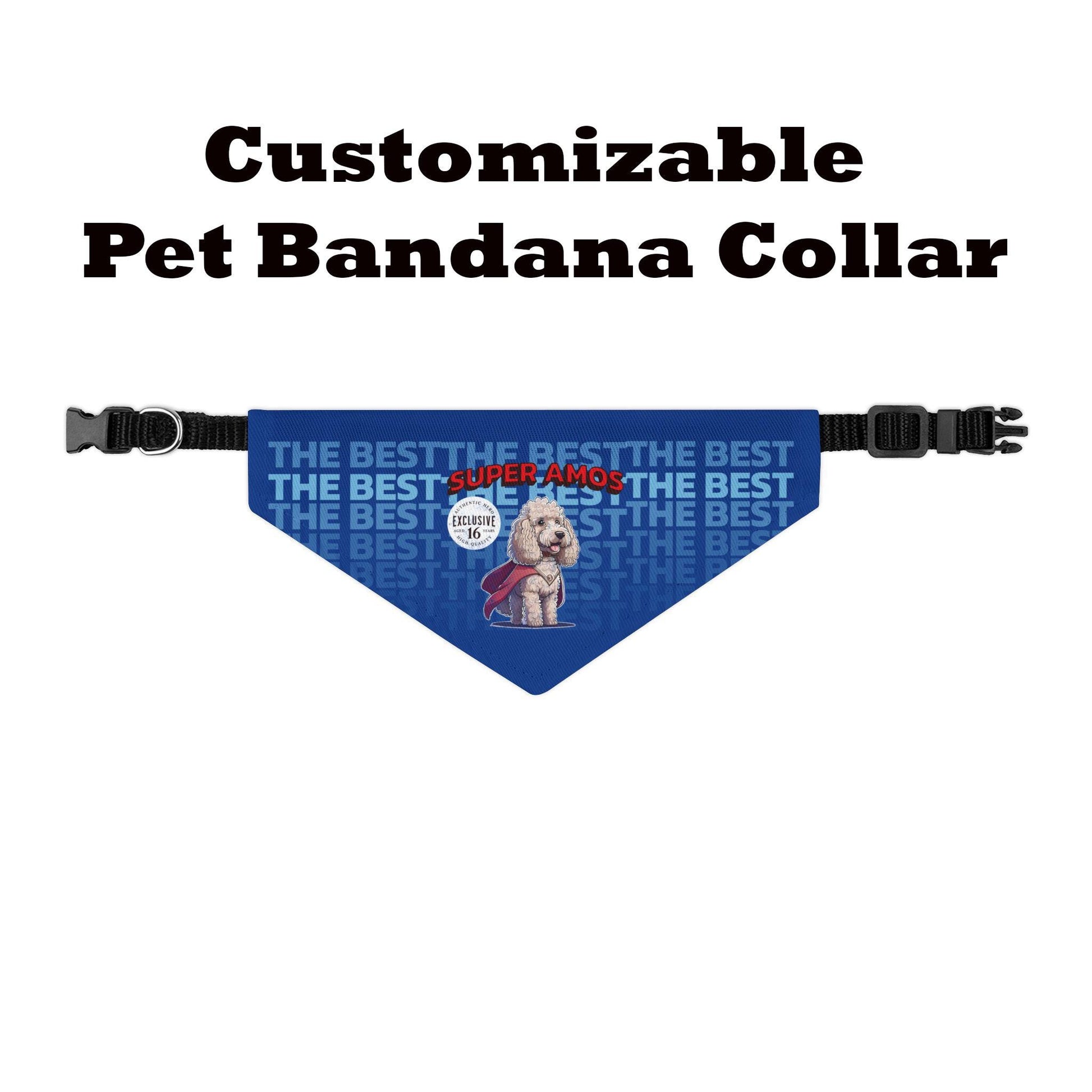 Personalized Pet Bandana Collar