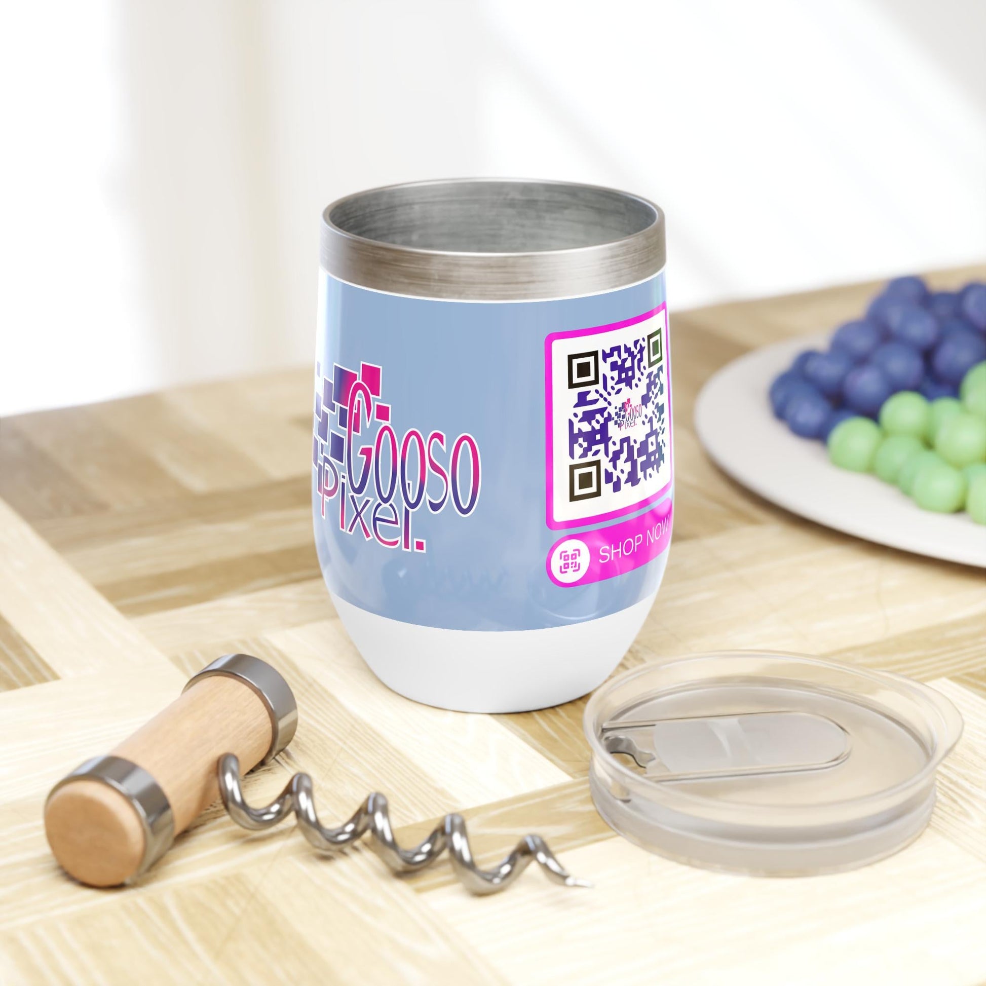 fully customizable hot/cold tumbler