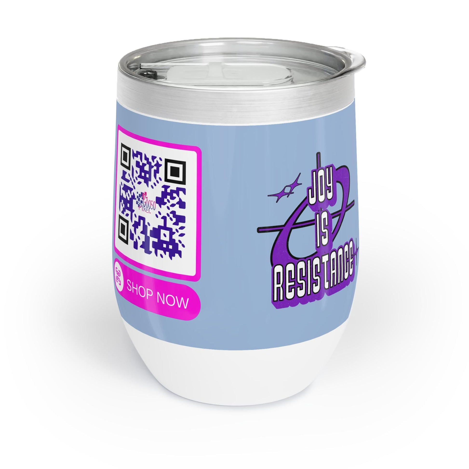 fully customizable hot/cold tumbler