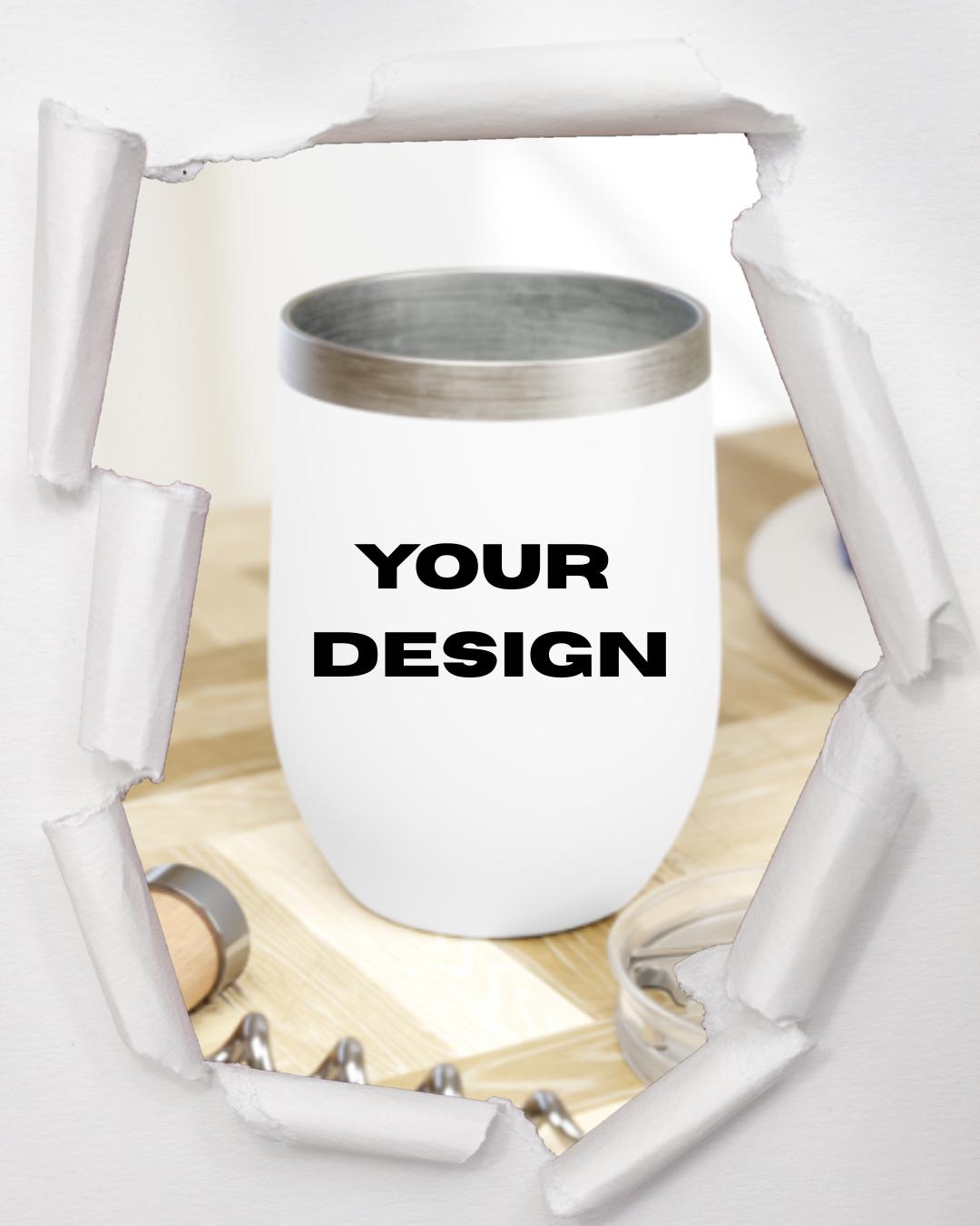 fully customizable hot/cold tumbler