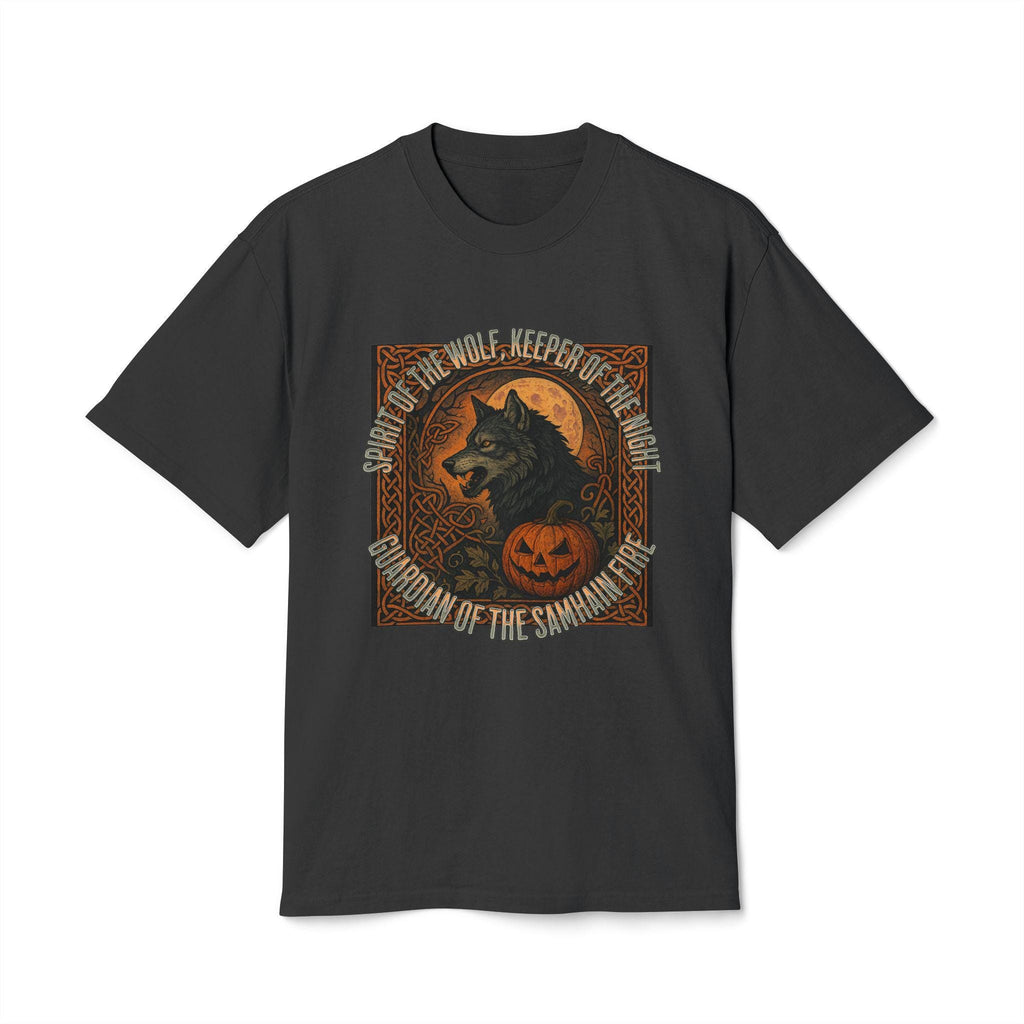 Wolf Howling at Moon Celtic Guardian of the Veil Shirt, Happy Halloween