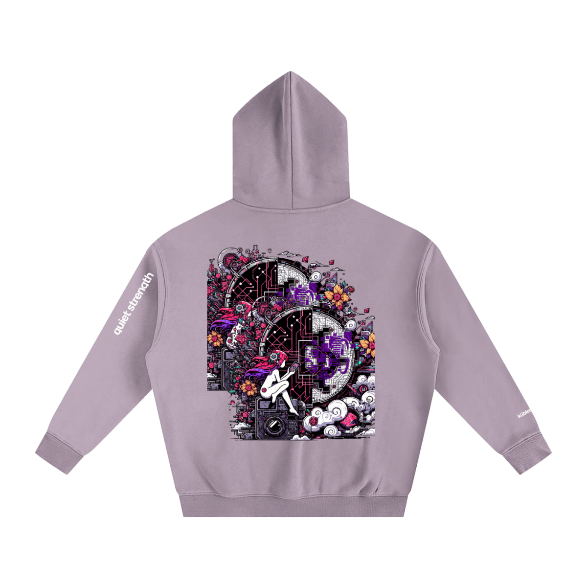Loud mind Hoodie, Mental Health Awareness Oversized Hoodie - Gooso Pixel LLC