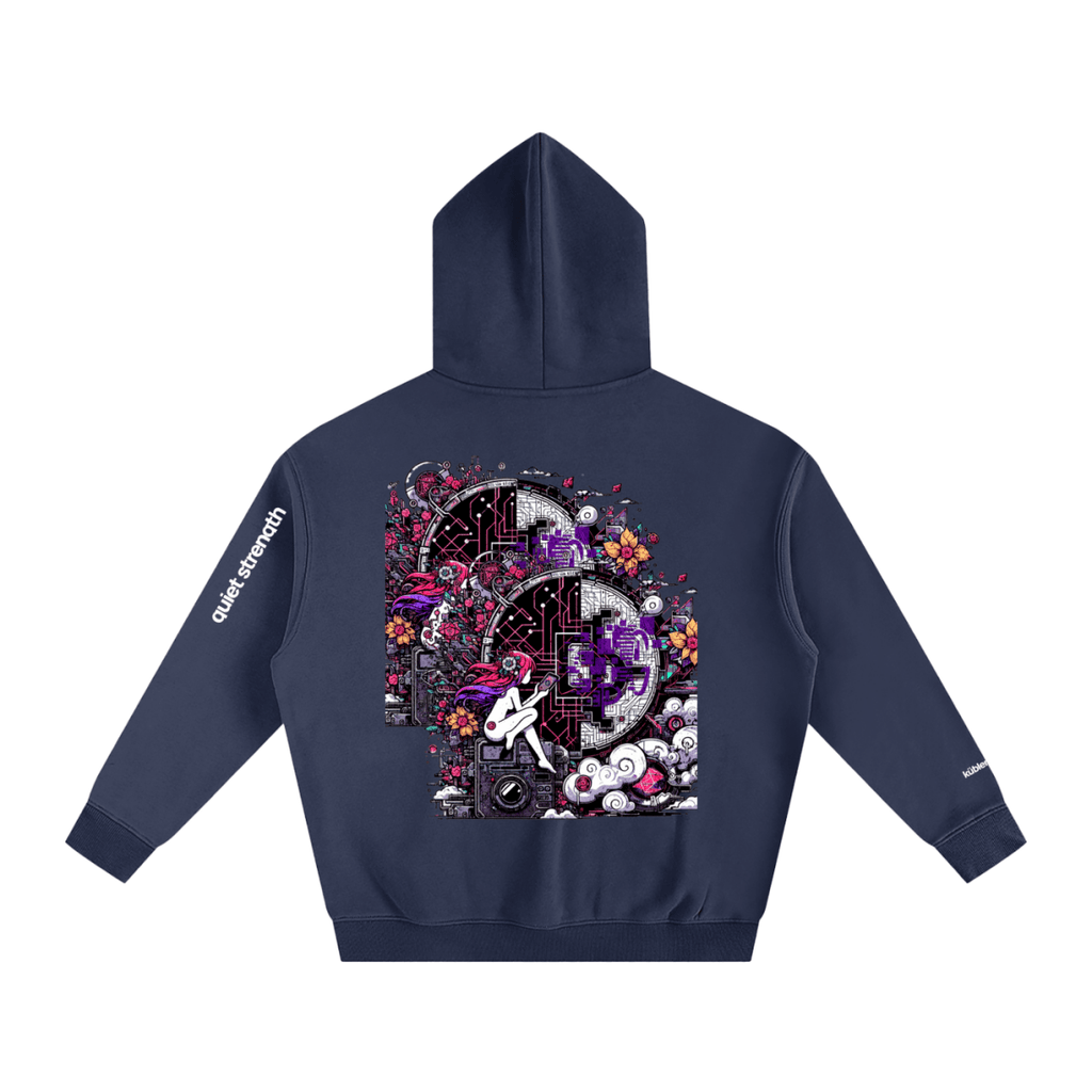 Loud mind Hoodie, Mental Health Awareness Oversized Hoodie - Gooso Pixel LLC