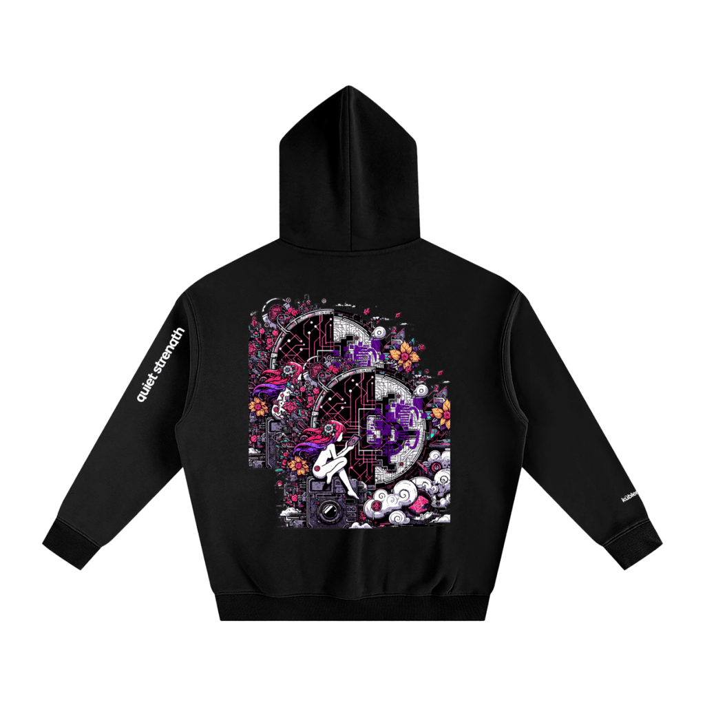 Loud mind Hoodie, Mental Health Awareness Oversized Hoodie - Gooso Pixel LLC