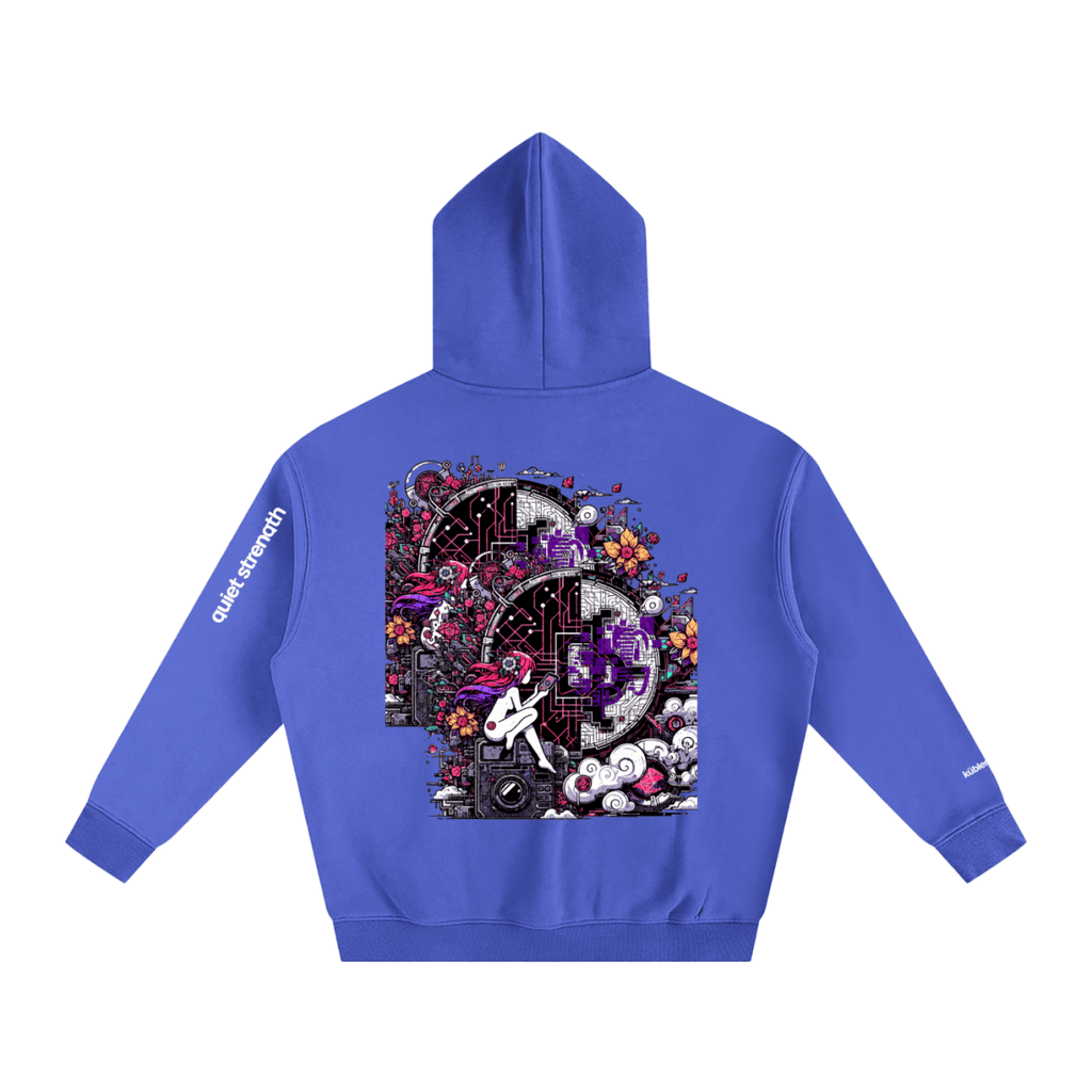 Loud mind Hoodie, Mental Health Awareness Oversized Hoodie - Gooso Pixel LLC