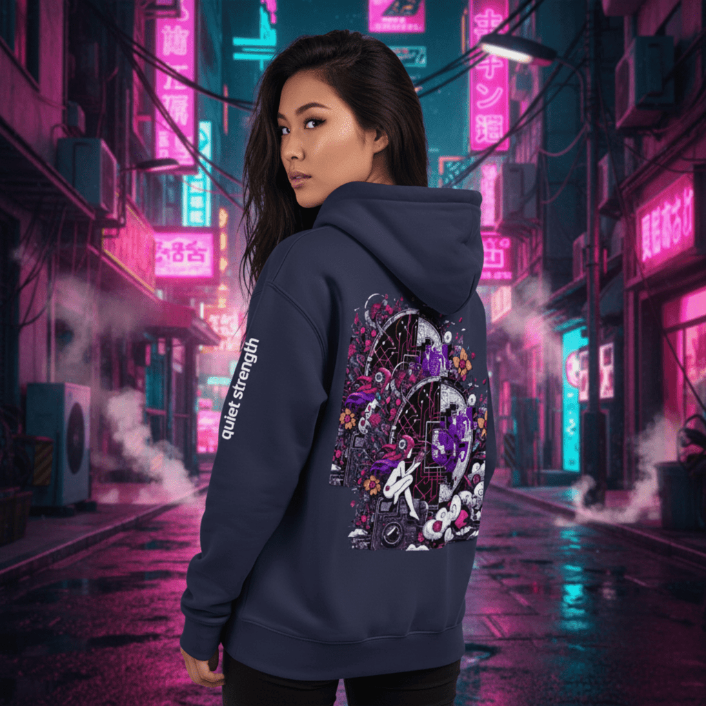 Loud mind Hoodie, Mental Health Awareness Oversized Hoodie - Gooso Pixel LLC