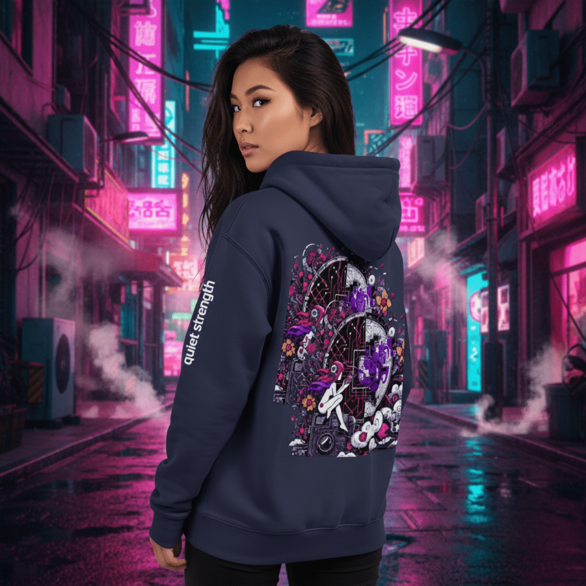 Loud mind Hoodie, Mental Health Awareness Oversized Hoodie - Gooso Pixel LLC