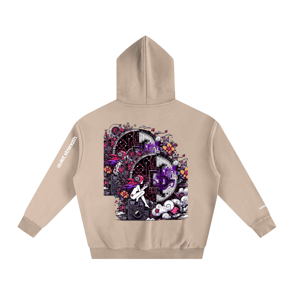 Loud mind Hoodie, Mental Health Awareness Oversized Hoodie - Gooso Pixel LLC