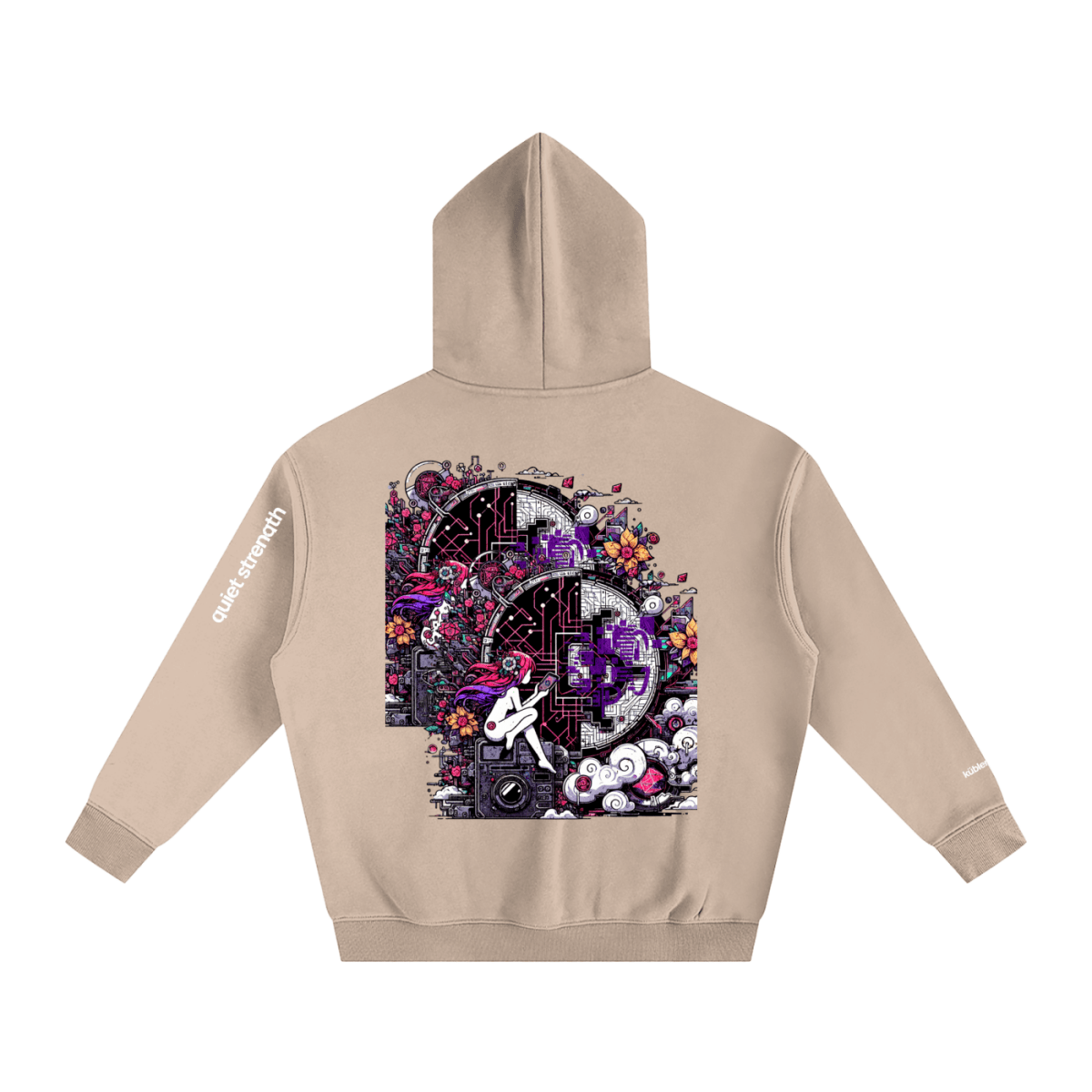 Loud mind Hoodie, Mental Health Awareness Oversized Hoodie - Gooso Pixel LLC