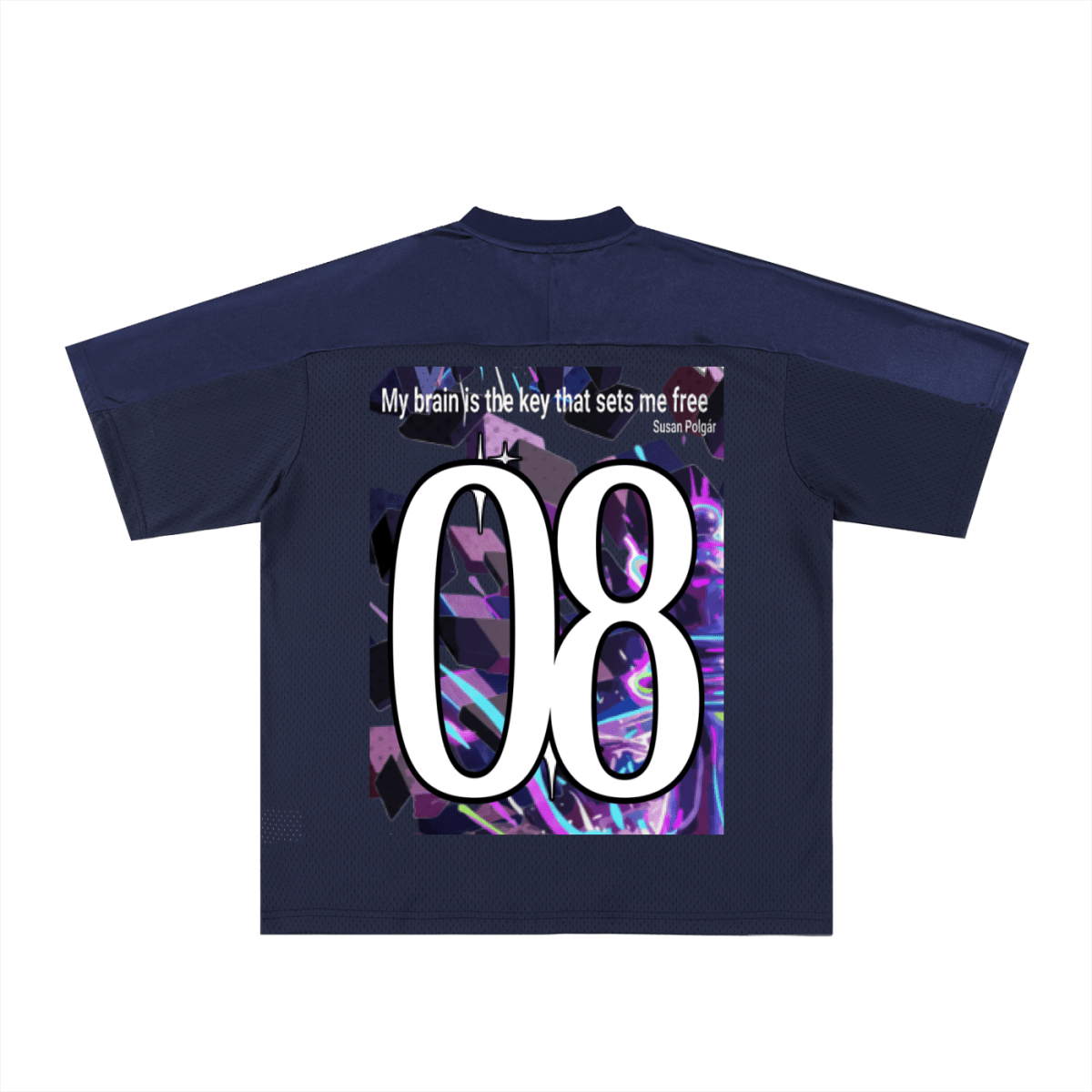 Oversized Mesh V - Neck Soccer Jersey - Gooso Pixel LLC