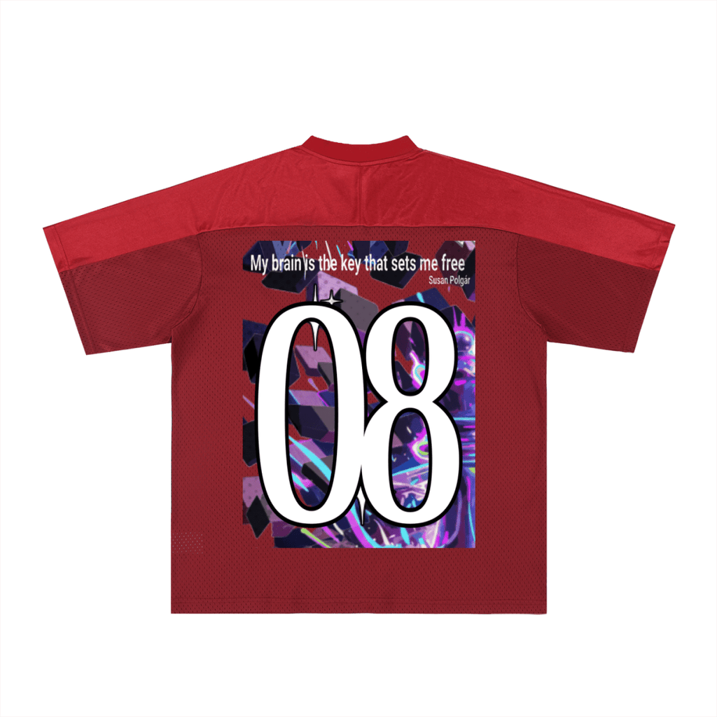 Oversized Mesh V - Neck Soccer Jersey - Gooso Pixel LLC