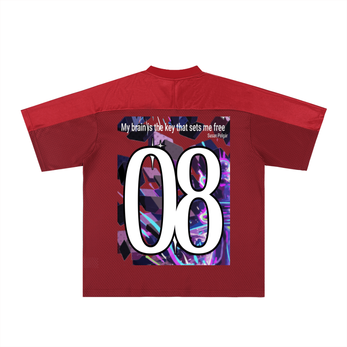 Oversized Mesh V - Neck Soccer Jersey - Gooso Pixel LLC