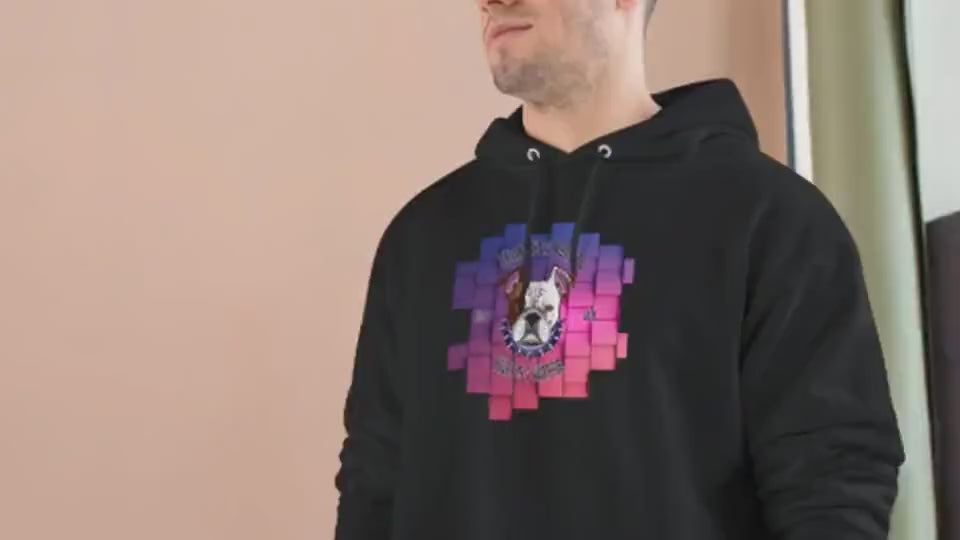 Bulldog Champion Hoodie: Motivational Gym & Fitness Wear