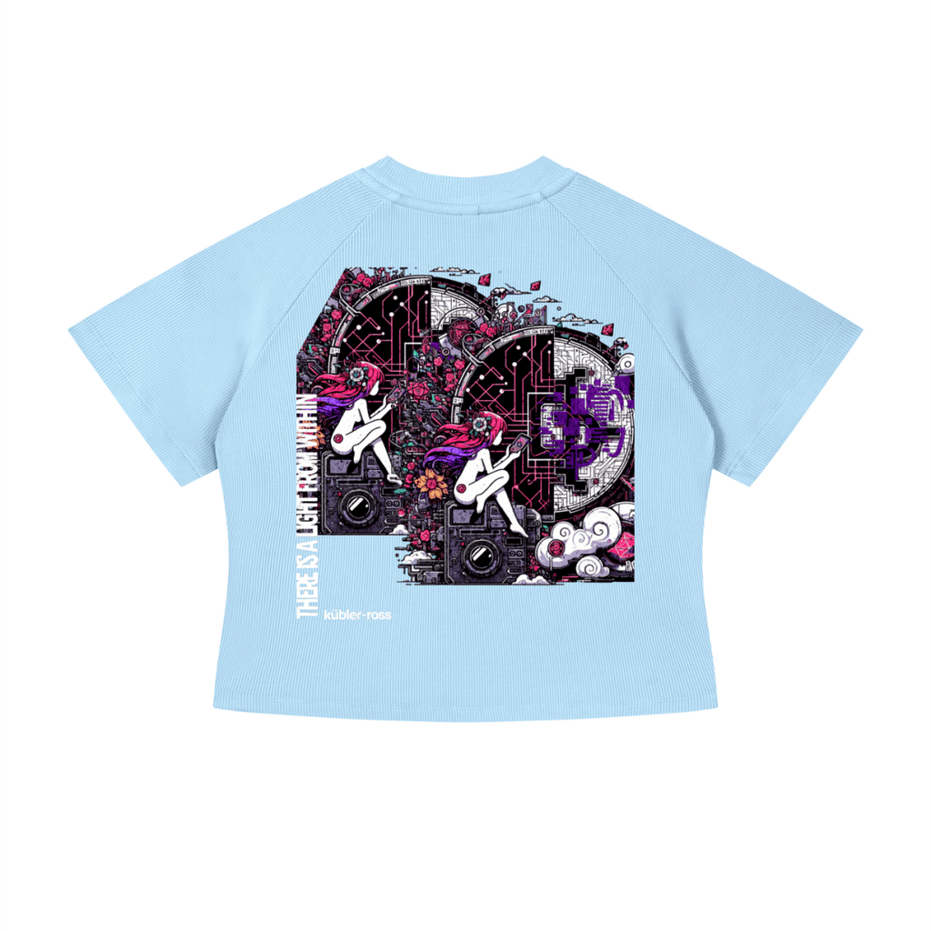 Quiet Strength Crop Top, Mental Health Awareness Bodycon Tee - Gooso Pixel LLC