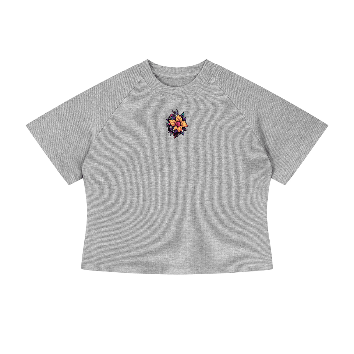 Quiet Strength Crop Top, Mental Health Awareness Bodycon Tee - Gooso Pixel LLC