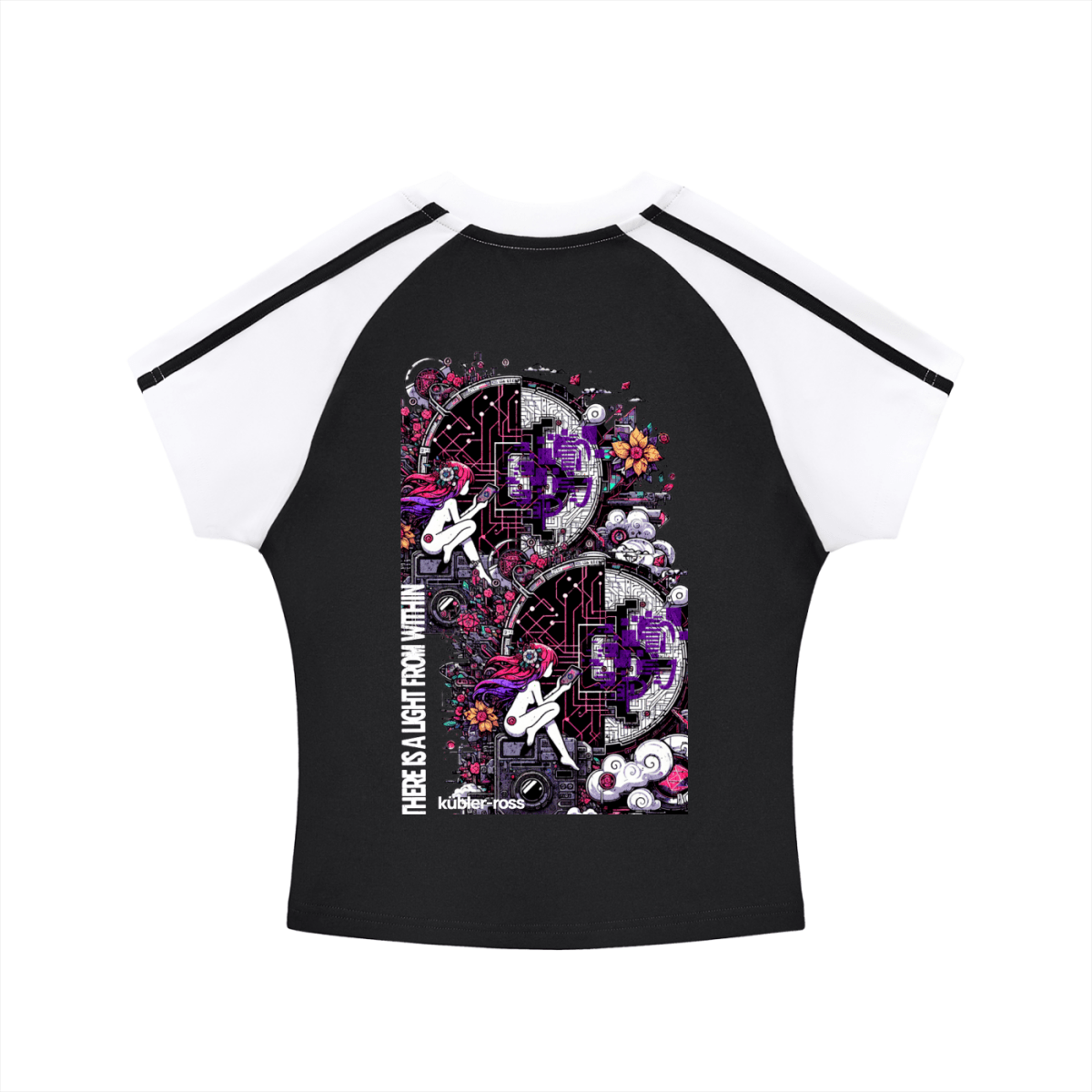 Quiet Strength Crop Top, Mental Health Awareness Raglan Bodycon Tee - Gooso Pixel LLC