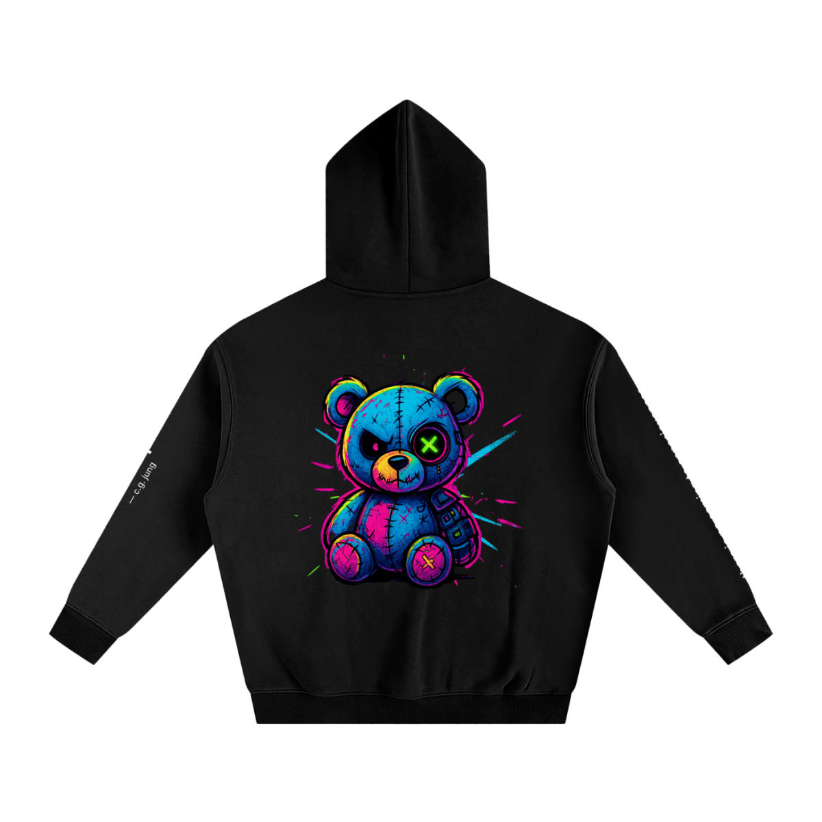 Quiet Strength Hoodie - Mental Health Awareness Oversized Hoodie - Gooso Pixel LLC