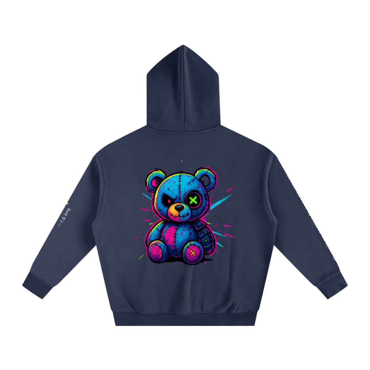 Quiet Strength Hoodie - Mental Health Awareness Oversized Hoodie - Gooso Pixel LLC