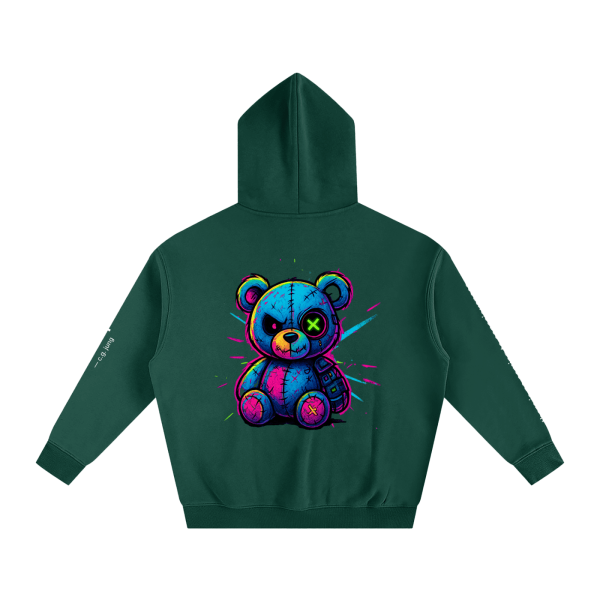 Quiet Strength Hoodie - Mental Health Awareness Oversized Hoodie - Gooso Pixel LLC