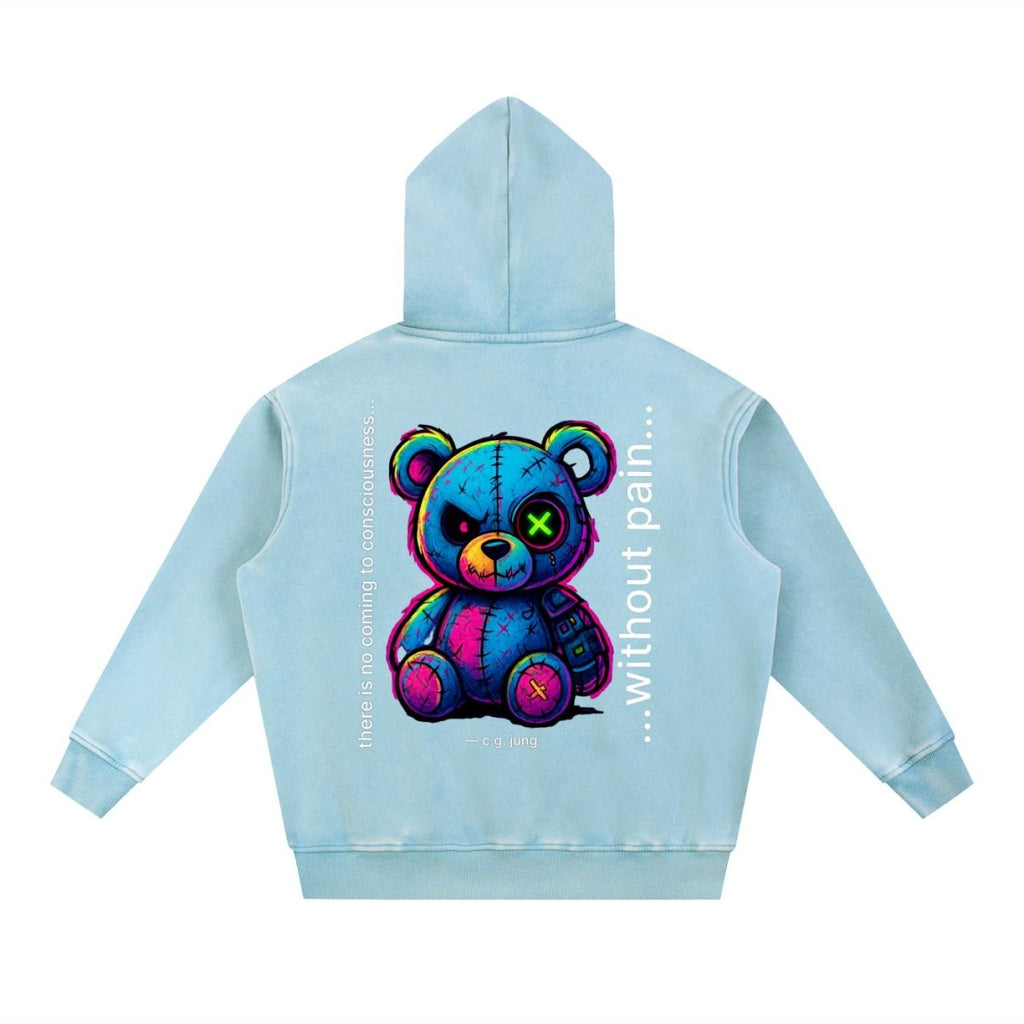 Quiet Strength Pullover Hoodie - Mental Health Awareness Oversized Hoodie - Gooso Pixel LLC