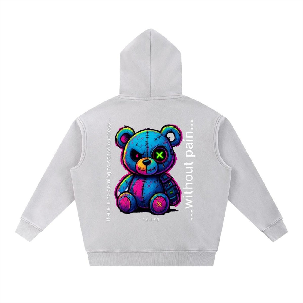 Quiet Strength Pullover Hoodie - Mental Health Awareness Oversized Hoodie - Gooso Pixel LLC