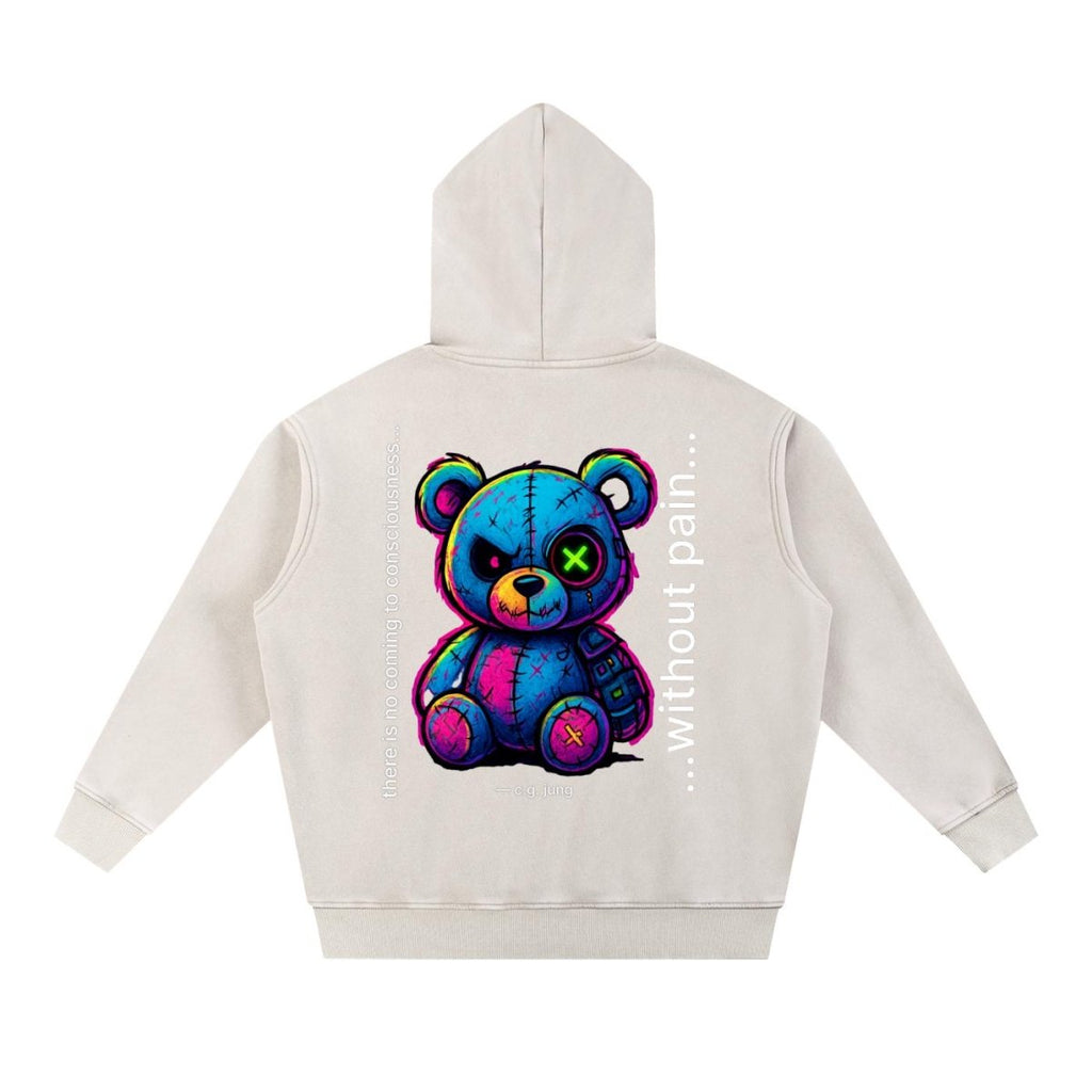 Quiet Strength Pullover Hoodie - Mental Health Awareness Oversized Hoodie - Gooso Pixel LLC