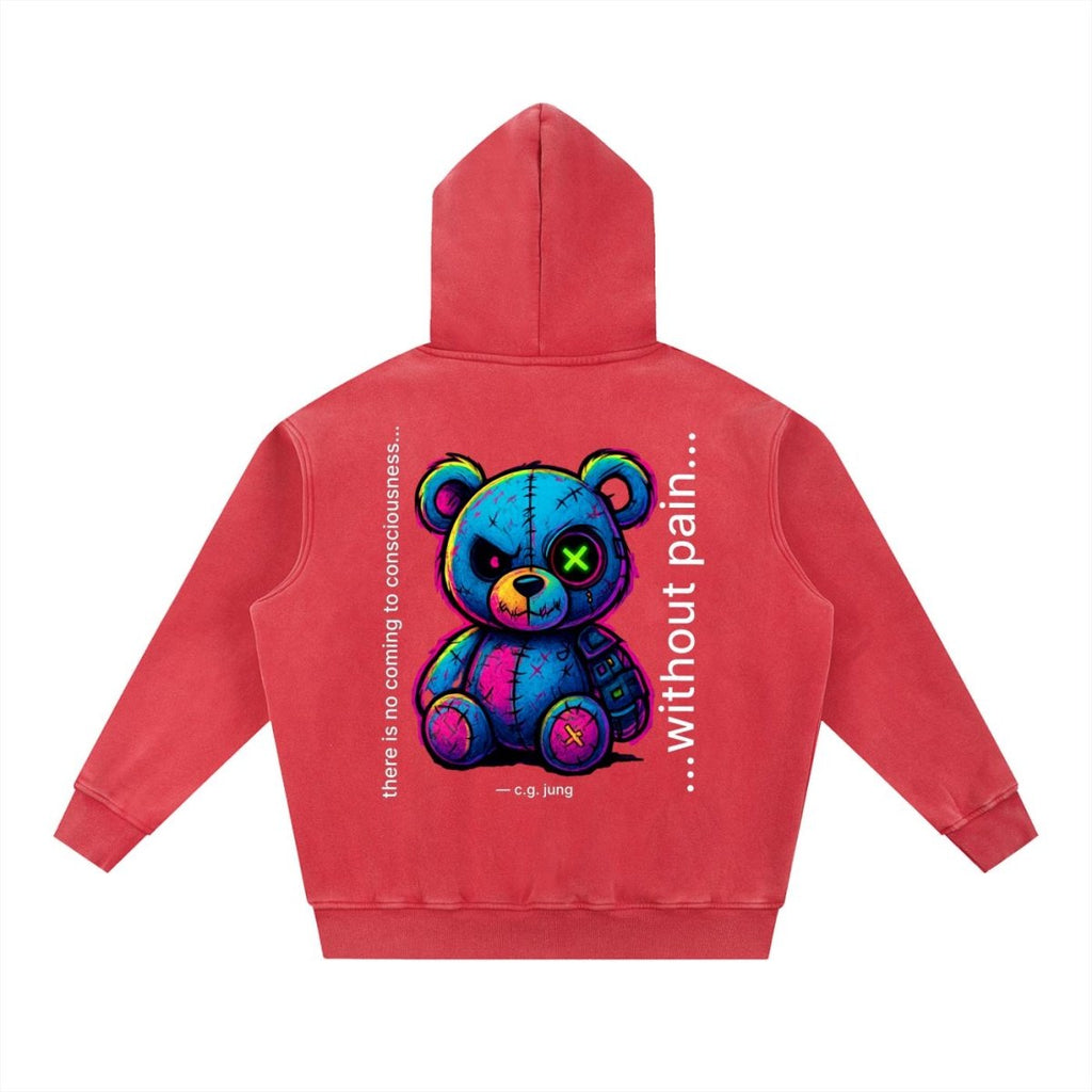 Quiet Strength Pullover Hoodie - Mental Health Awareness Oversized Hoodie - Gooso Pixel LLC