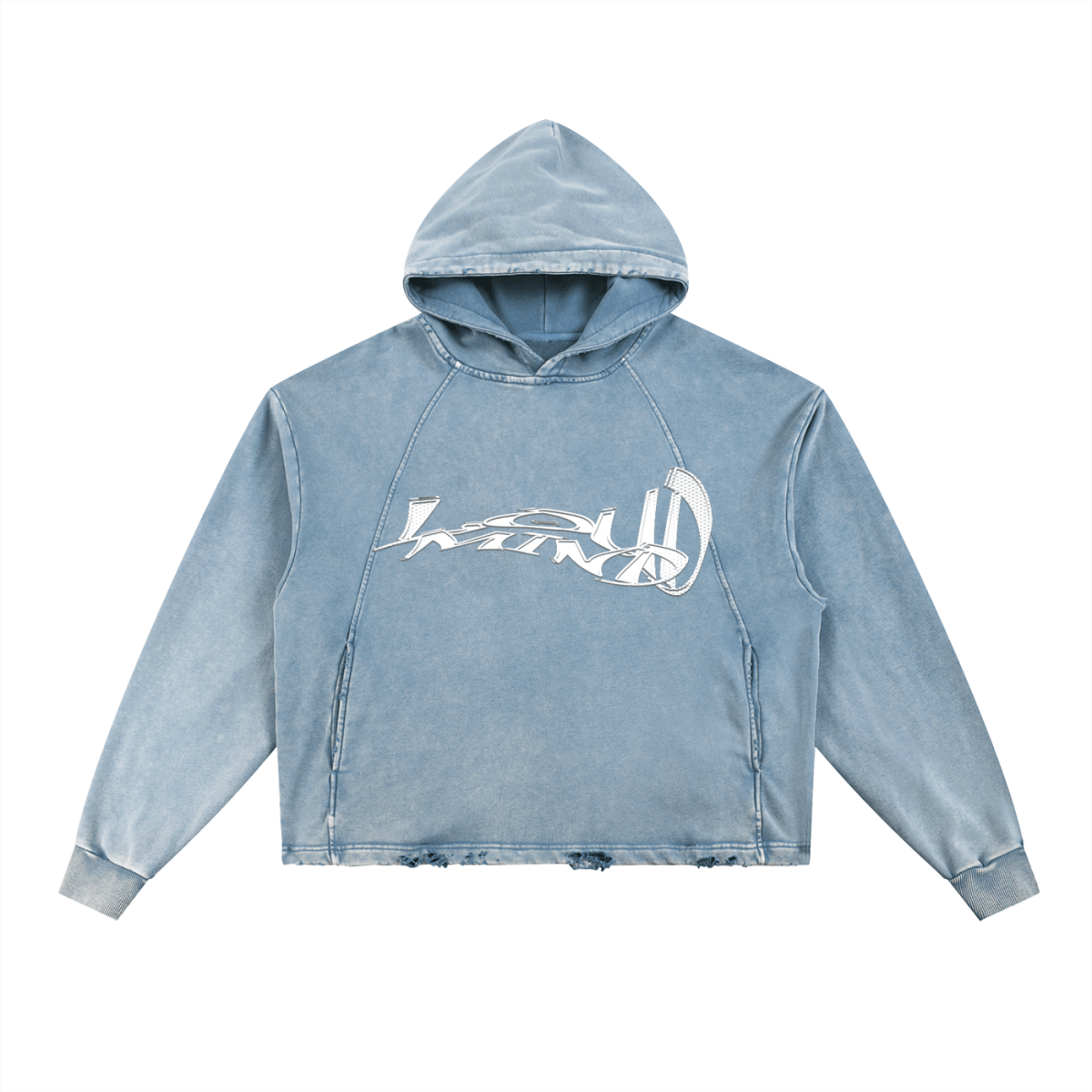 Quiet Strength Vintage Washed Hoodie, Mental Health Awareness Chess Queen Hoodie - Gooso Pixel LLC