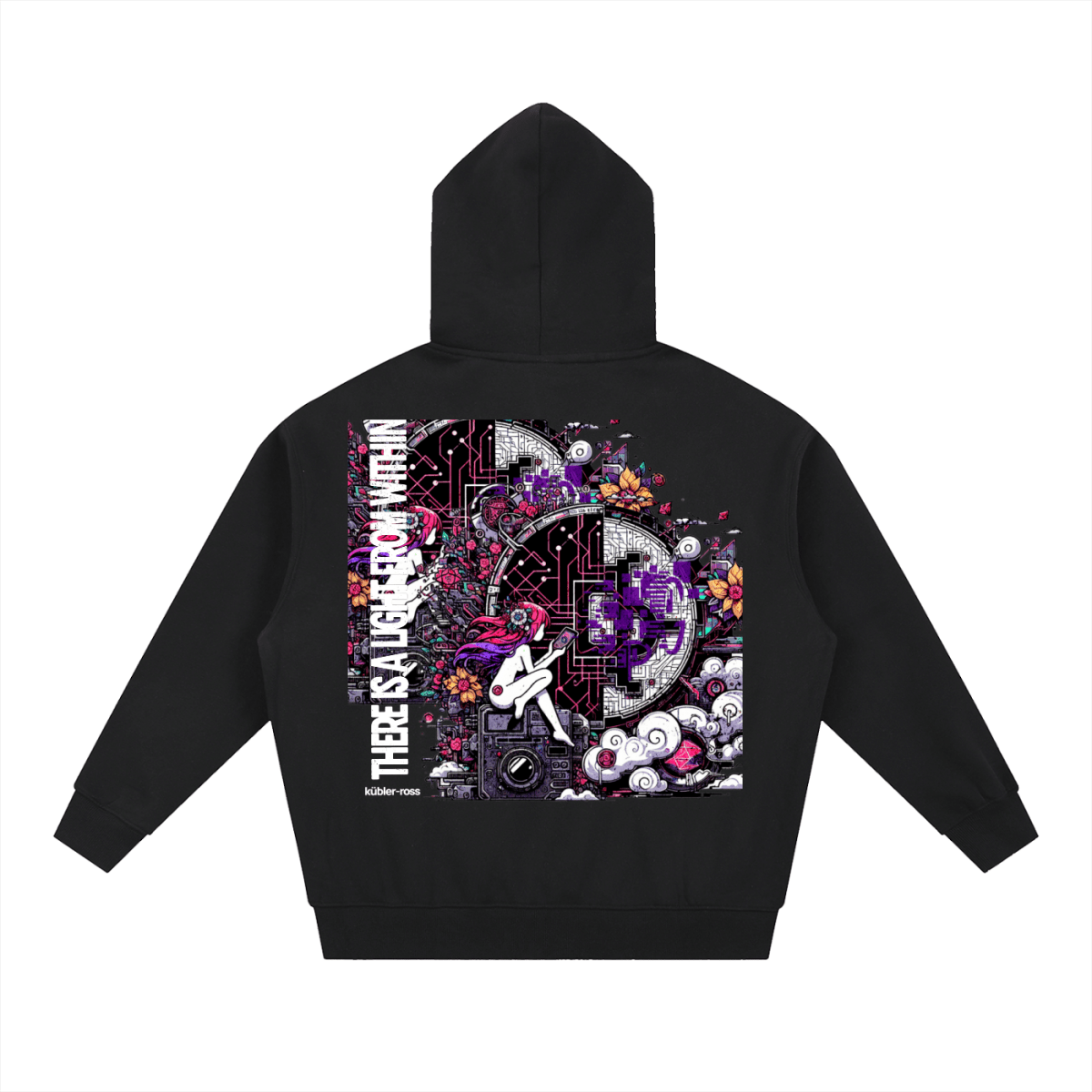 Quiet Strength Zip Hoodie, Mental Health Awareness Oversized Hoodie - Gooso Pixel LLC