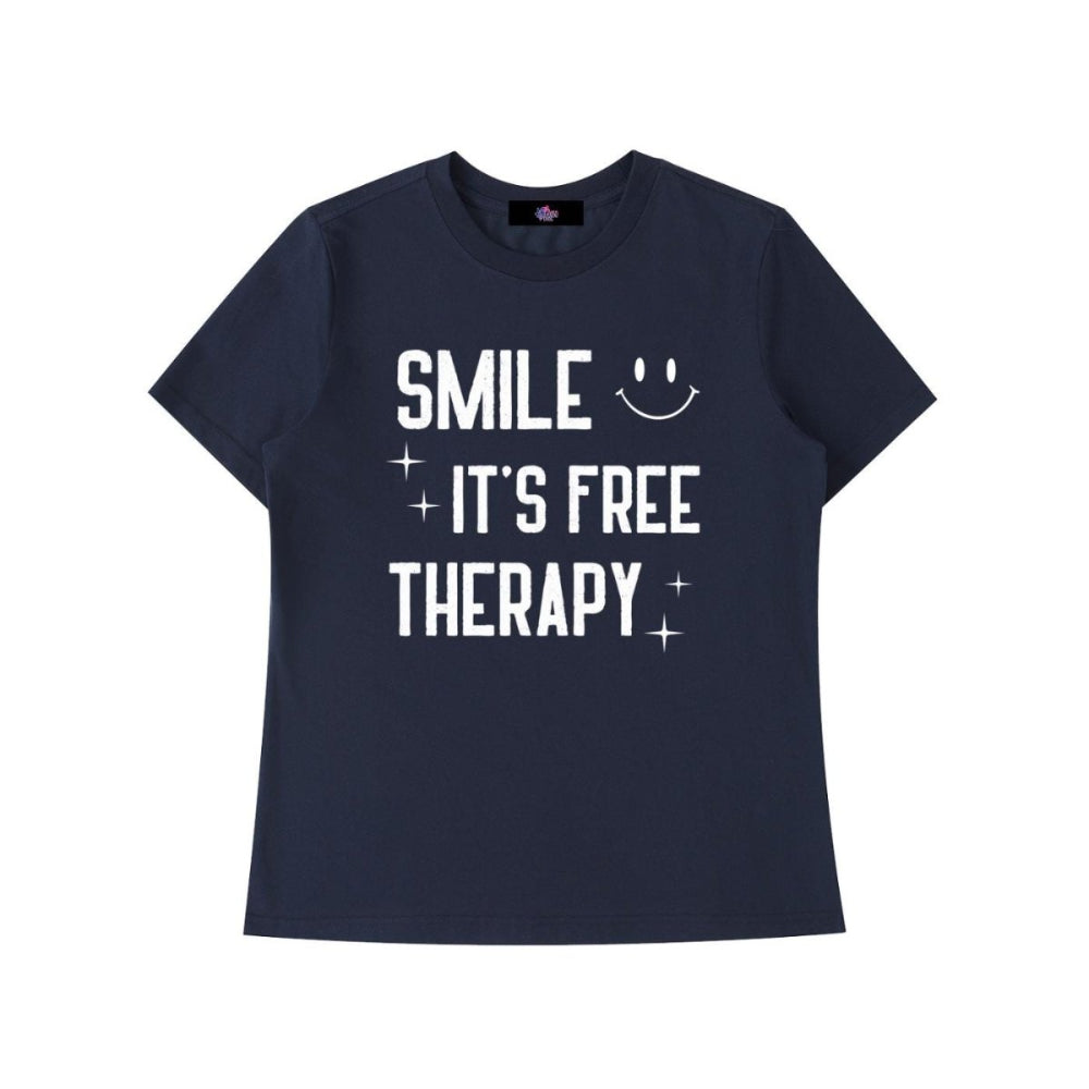 “Smile It’s Free Therapy” Dental Tee – Women’s Bodycon - Gooso Pixel