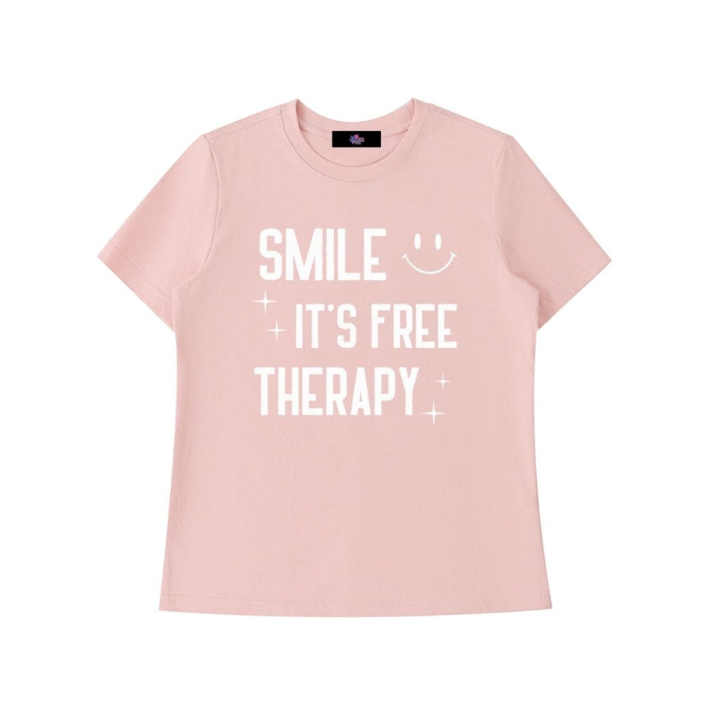 “Smile It’s Free Therapy” Dental Tee – Women’s Bodycon - Gooso Pixel