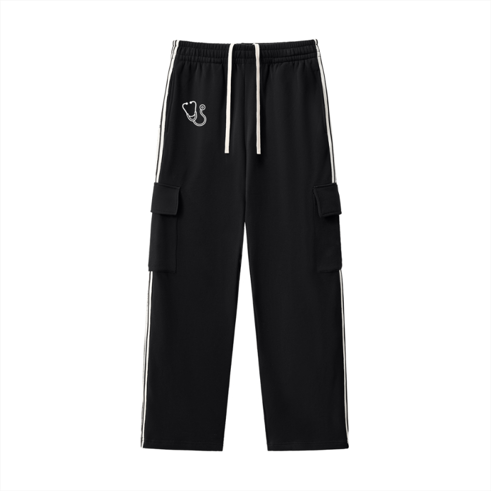 Stethoscope Loose - Fit Pants – Unisex Streetwear for Healthcare Providers - Gooso Pixel