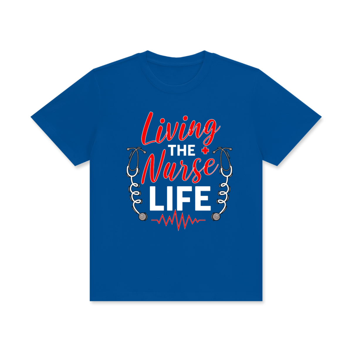 Sustainable Nurse Life T-Shirt | Eco Nurse - Gooso Pixel