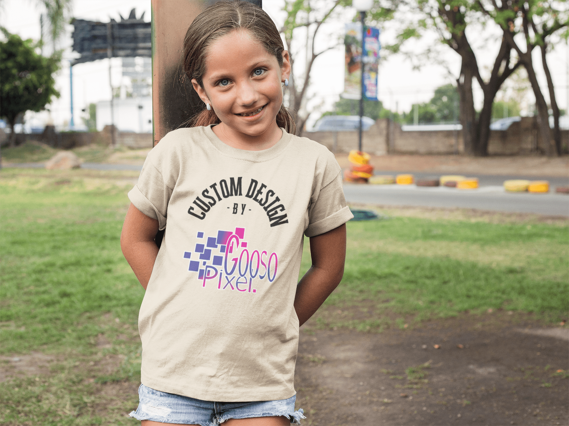 Toddler's Fine Jersey Tee - Gooso Pixel