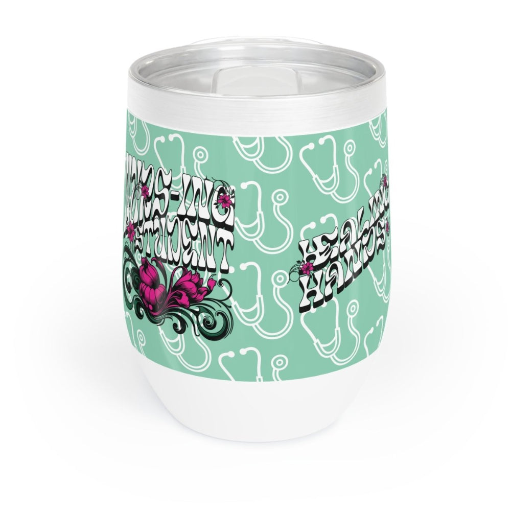 Tumbler - 12oz Stainless Steel Double - Wall Insulated Gift for Nurses & Future RNs - Gooso Pixel