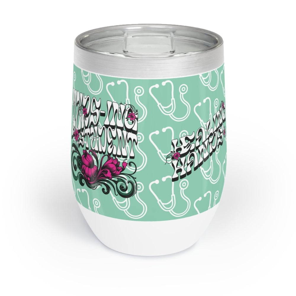 Tumbler - 12oz Stainless Steel Double - Wall Insulated Gift for Nurses & Future RNs - Gooso Pixel