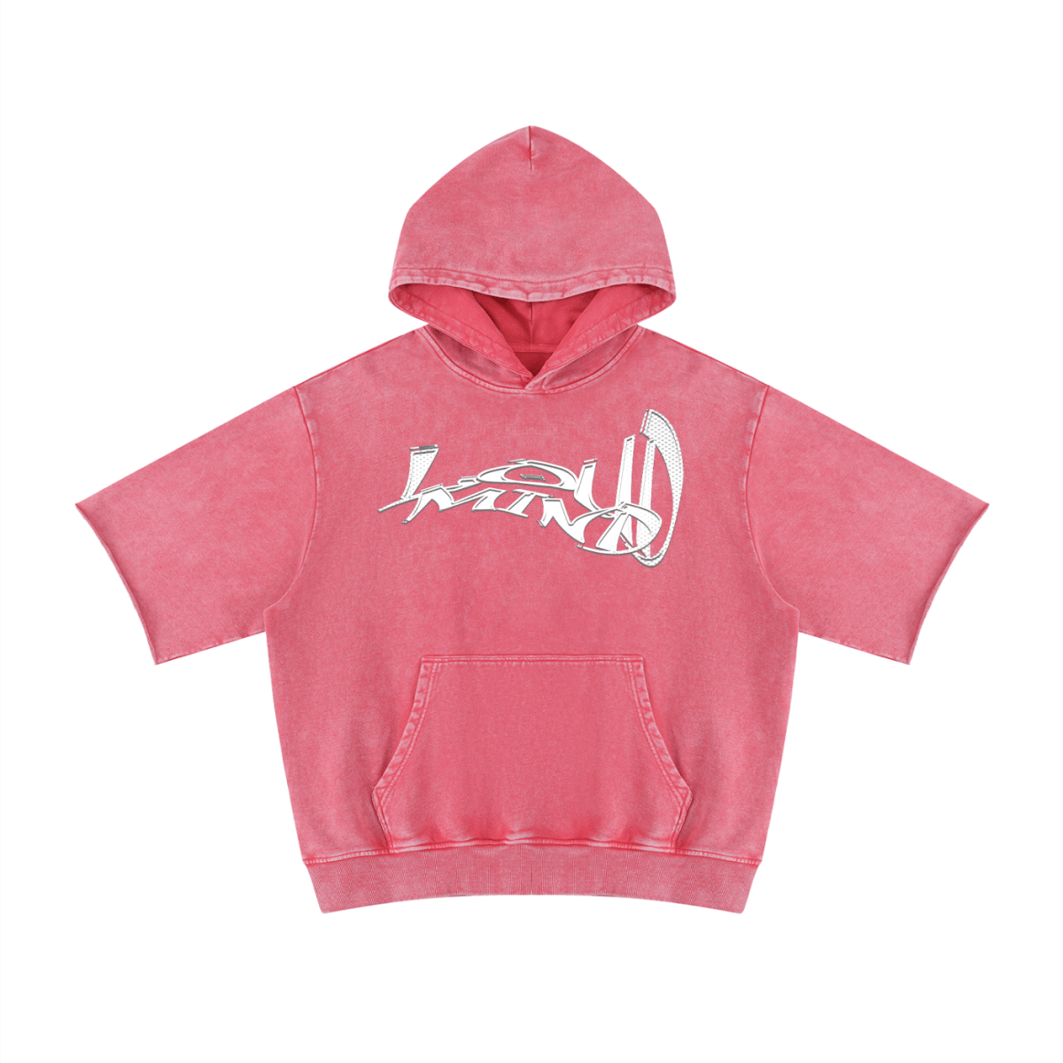 Unisex Mineral Wash Short Sleeve Hoodie - Gooso Pixel LLC
