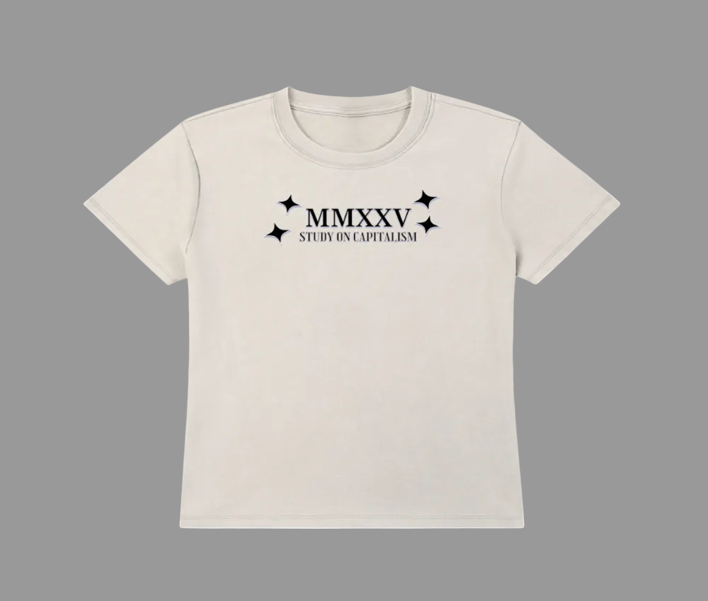 Vintage Wash Graphic T-Shirt for Women – MMXXV Streetwear - Gooso Pixel