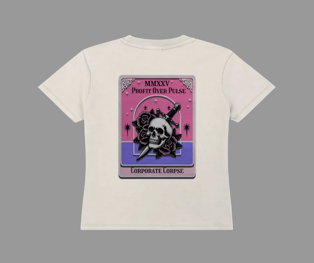 Vintage Wash Graphic T-Shirt for Women – MMXXV Streetwear - Gooso Pixel