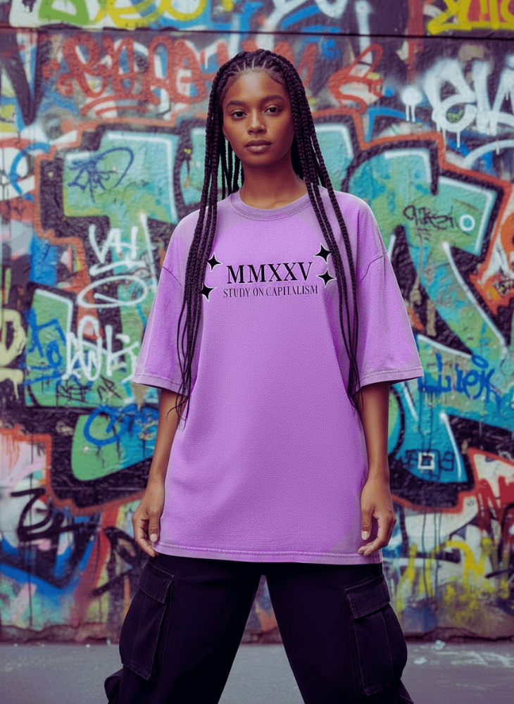 Vintage Wash “MMXXV Corporate Corpse” Tee: Premium cotton, oversized fit, bold design. - Gooso Pixel
