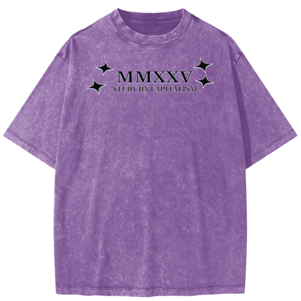 Vintage Wash “MMXXV Corporate Corpse” Unisex Heavyweight T-Shirt – Streetwear - Gooso Pixel