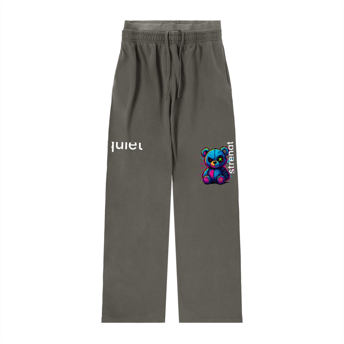 Vintage Washed Waist Pants - Gooso Pixel LLC